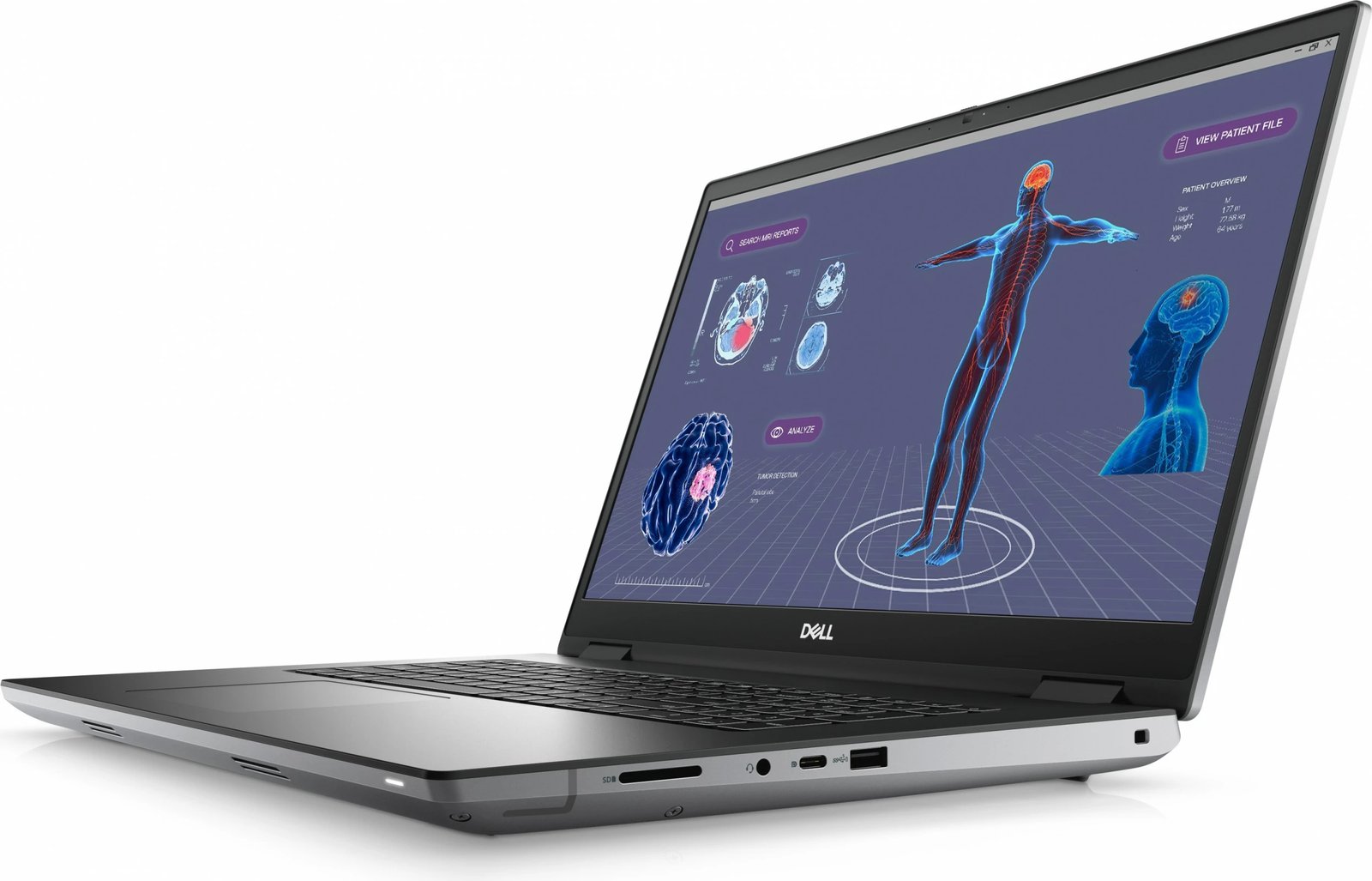 Laptop DELL Precision 7780, Intel Core i7, 32 GB RAM, 1 TB, 17.3", Gri