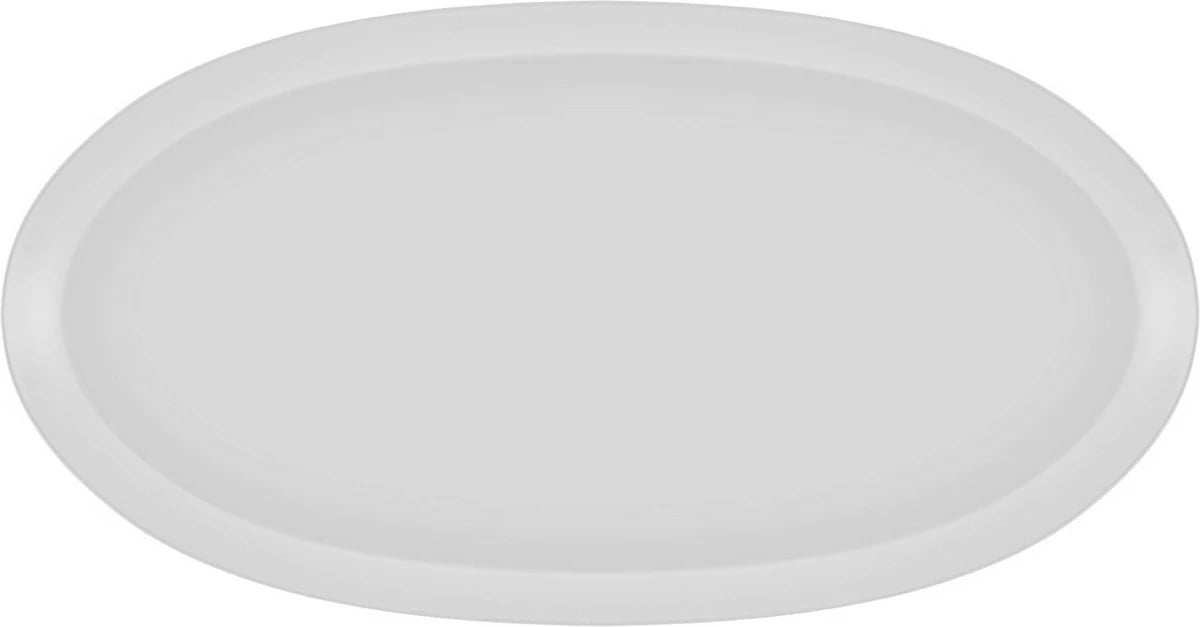 Pjatë servirëse Hermia CTT0024, 22 x 43 x 1 cm, e bardhë