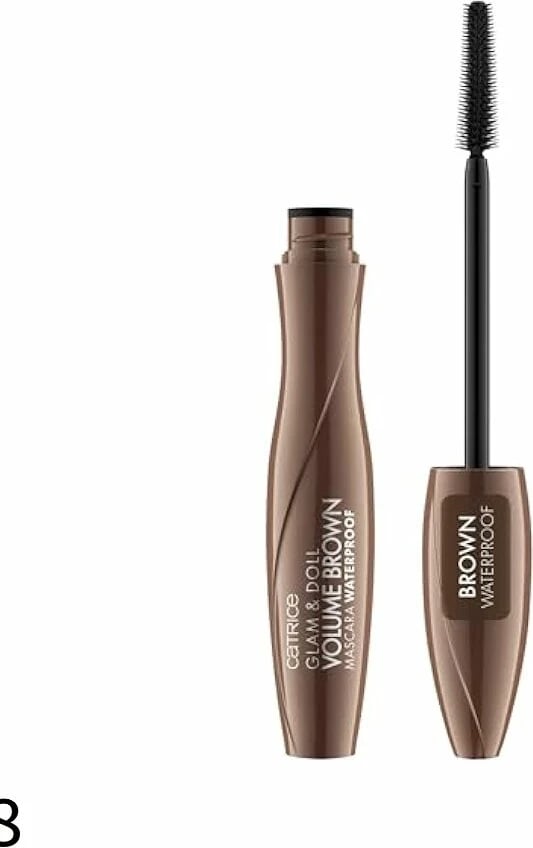 Maskarë Catrice Glam & Doll Volume Brown Waterproo