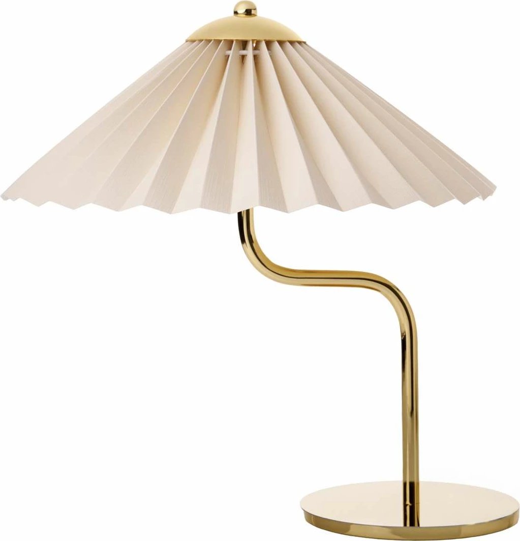 Llambë tavoline Opviq Miranda, ngjyrë ari