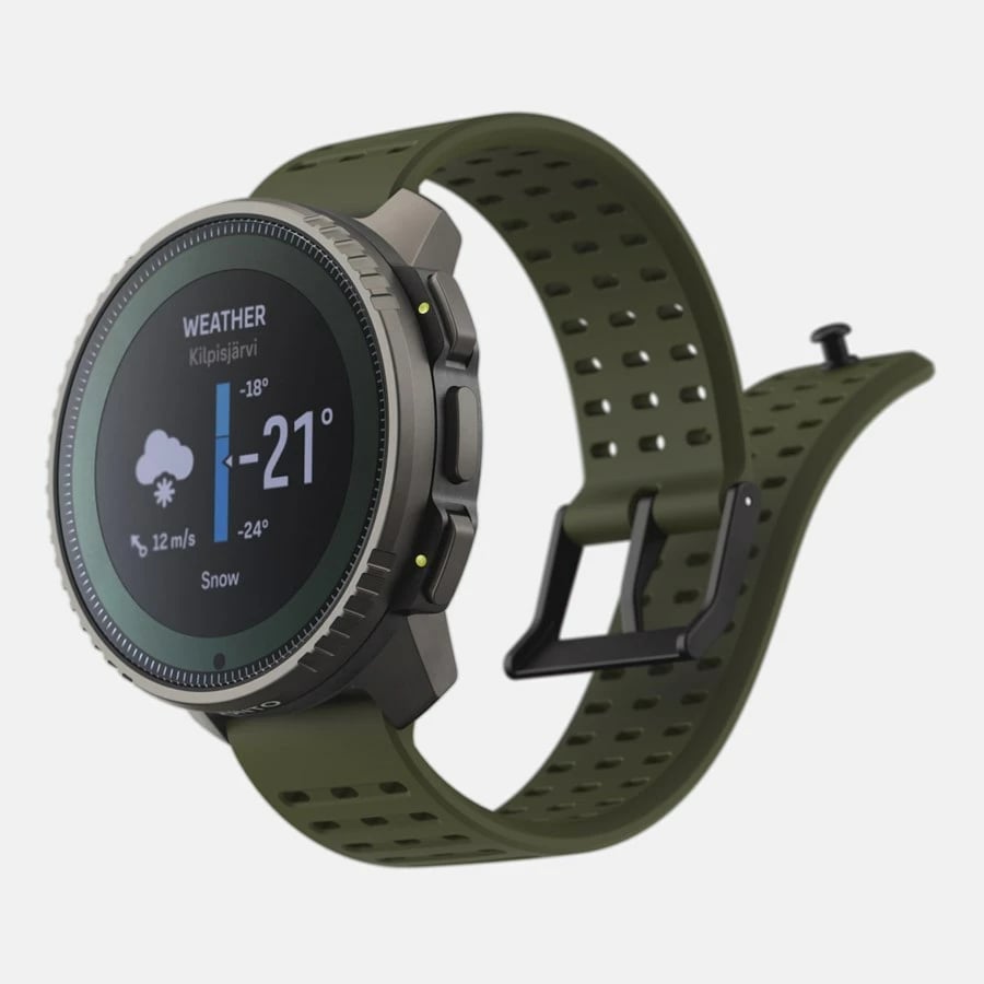 Smartwatch Suunto Vertical, 49 mm, GPS, Ekran me prekje, Gjelbër