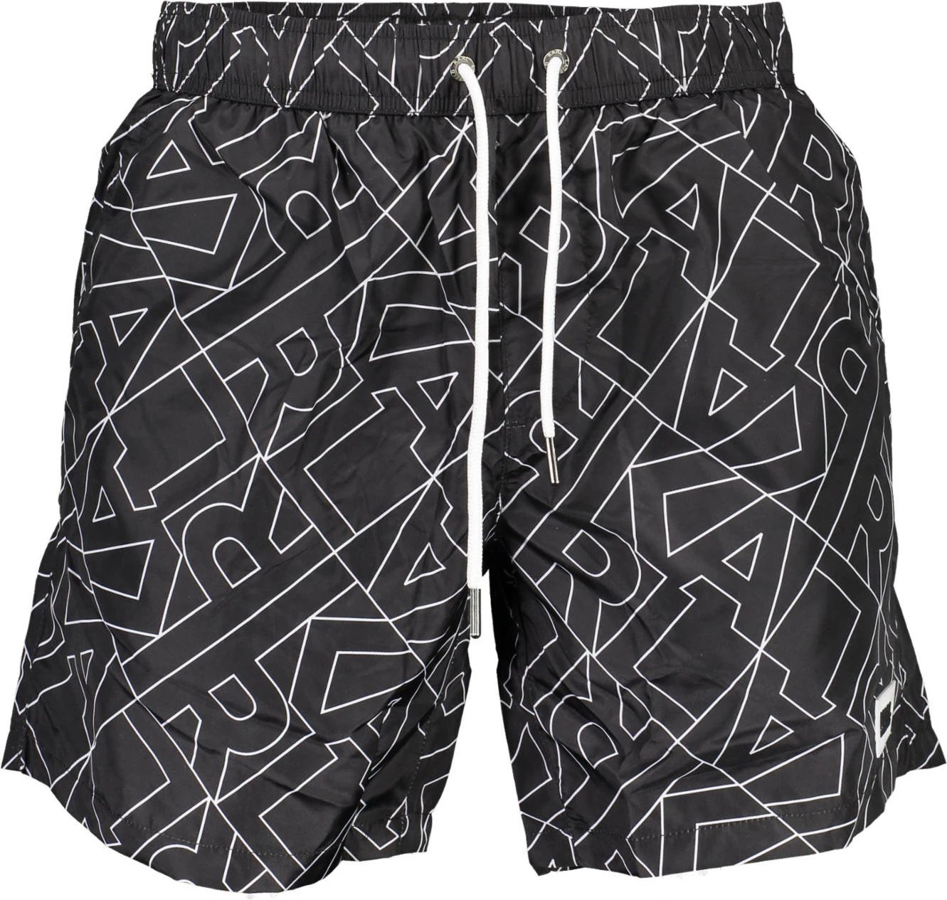 Pantallona noti KARL LAGERFELD BEACHWEAR, të zeza