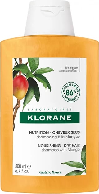 Shampon për flokë, Klorane, Mango, unisex, 200ml