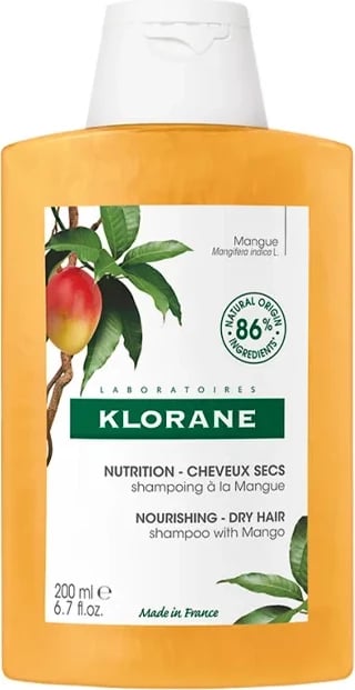 Shampon për flokë, Klorane, Mango, unisex, 200ml