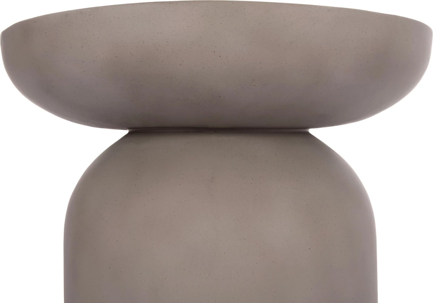 Tavolinë anësore e lartë ANNA, fibër-cement, ngjyrë gri, FH18160.03, 60x76cm