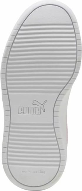 Këpucë për fëmijë Puma, të bardha-rozë