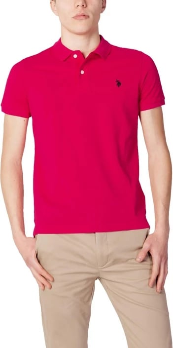 Maicë polo për meshkuj U.S. Polo Assn., e kuqe 