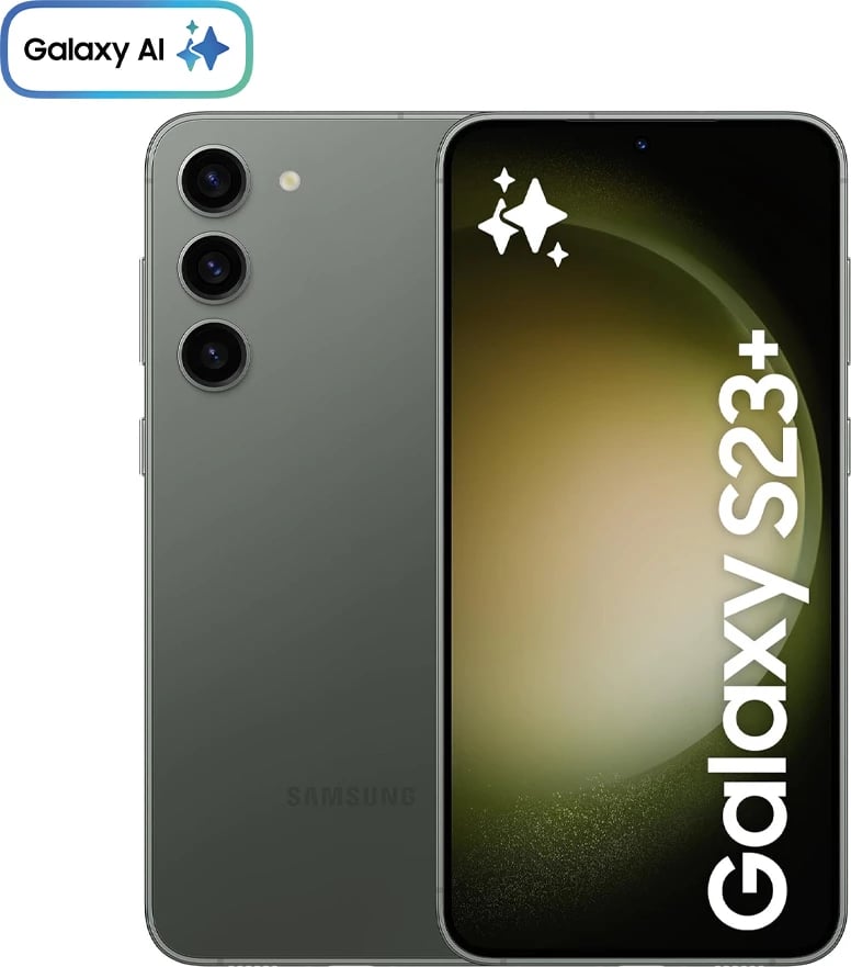 Celular Samsung Galaxy S23+, 6.6", 8+512GB, 5G, i gjelbër