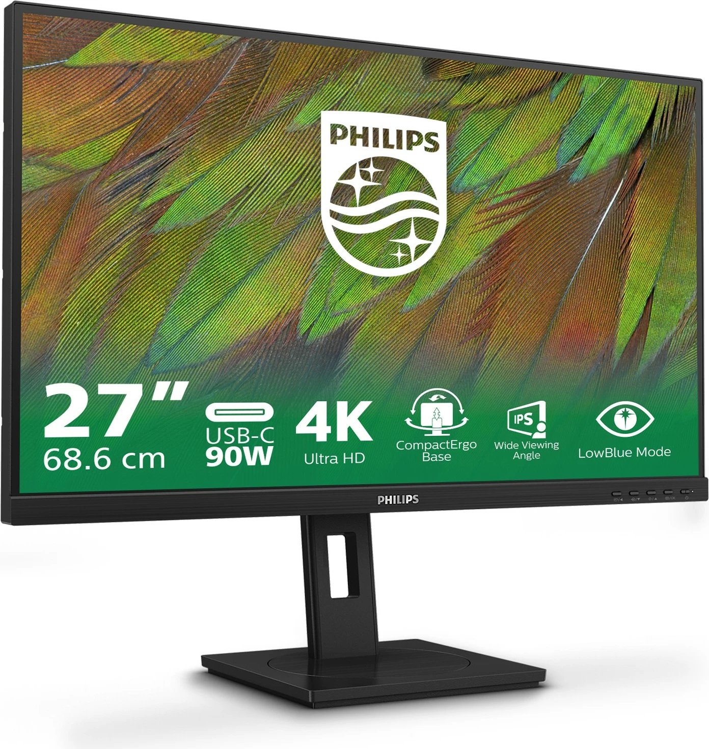Monitor Philips 27B1U3900, 27 inç, 4K UHD, 2xHDMI+DP+USB-C, i zi