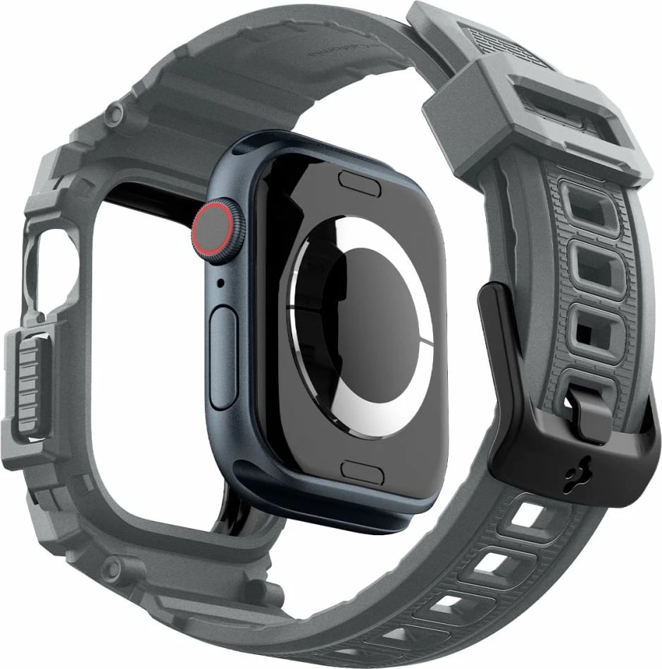 Mbështjellës Spigen Rugged Armor Pro për Apple Watch 10, 46mm, Gri