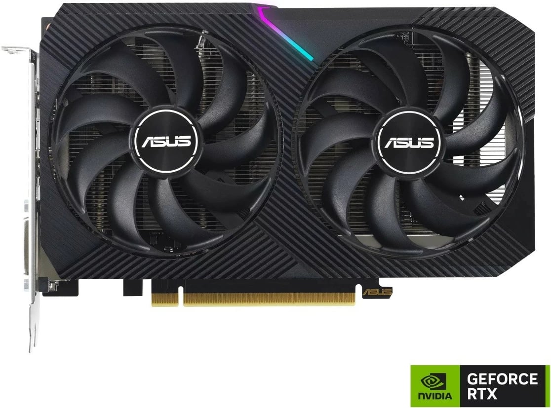 Kartelë grafike Asus GeForce RTX 3050 DUAL OC V2, 8GB GDDR6, PCI-E 4.0, e zezë