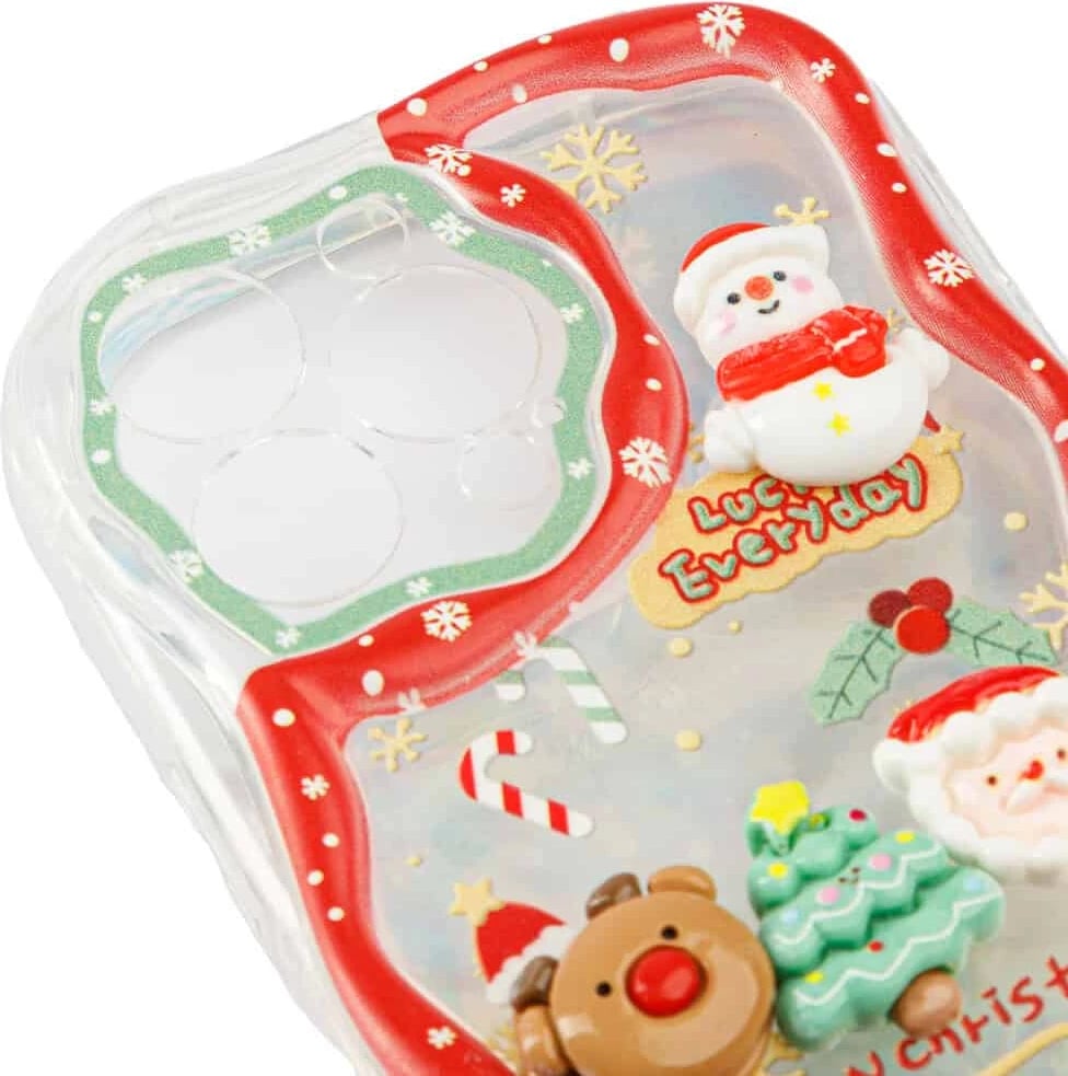 Fotroll për telefon TECH TIME Christmas Edition Red (IP16)