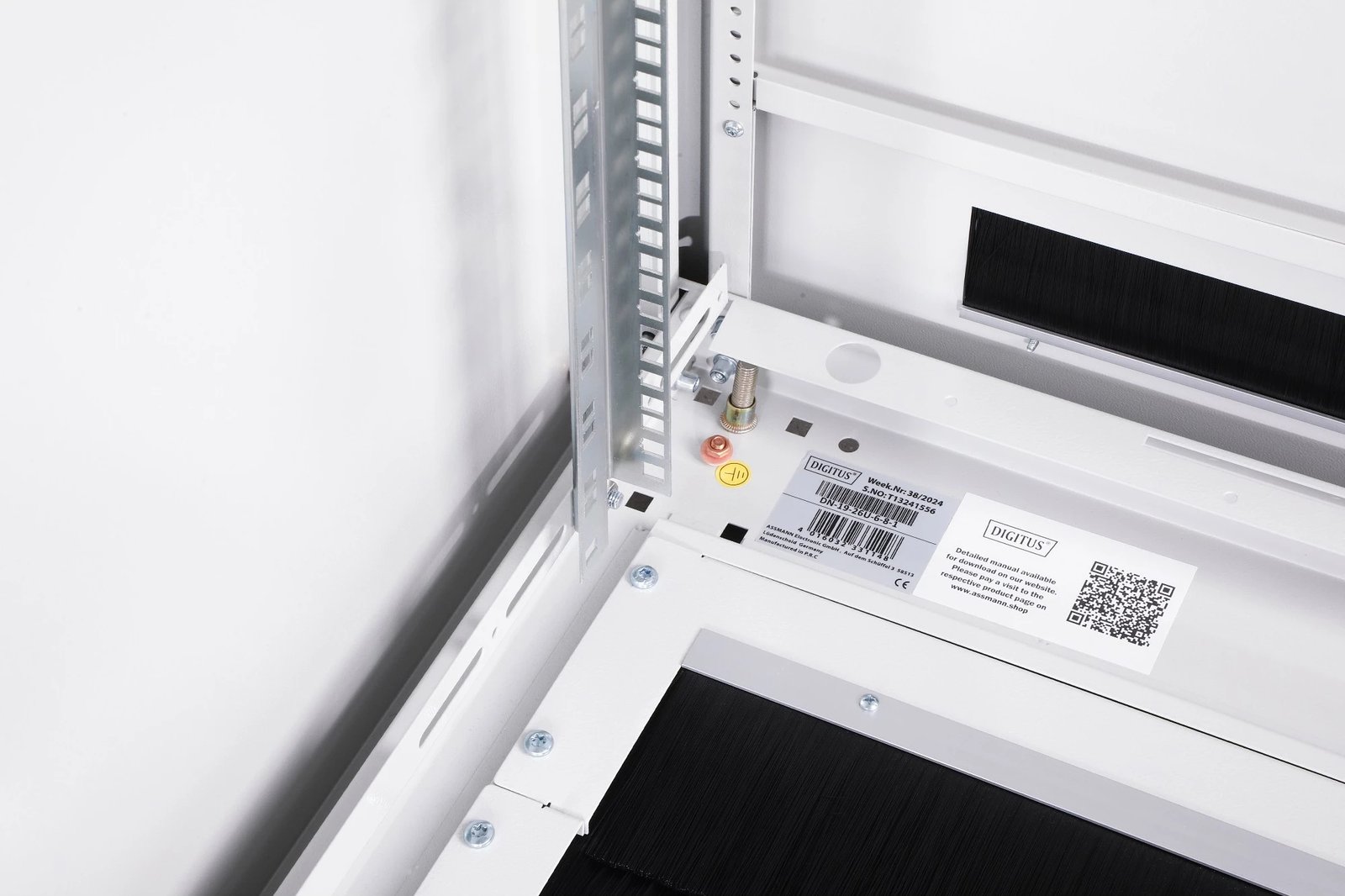 Kasë rrjeti Digitus Unique 26HE, 1342x600x800mm, gri