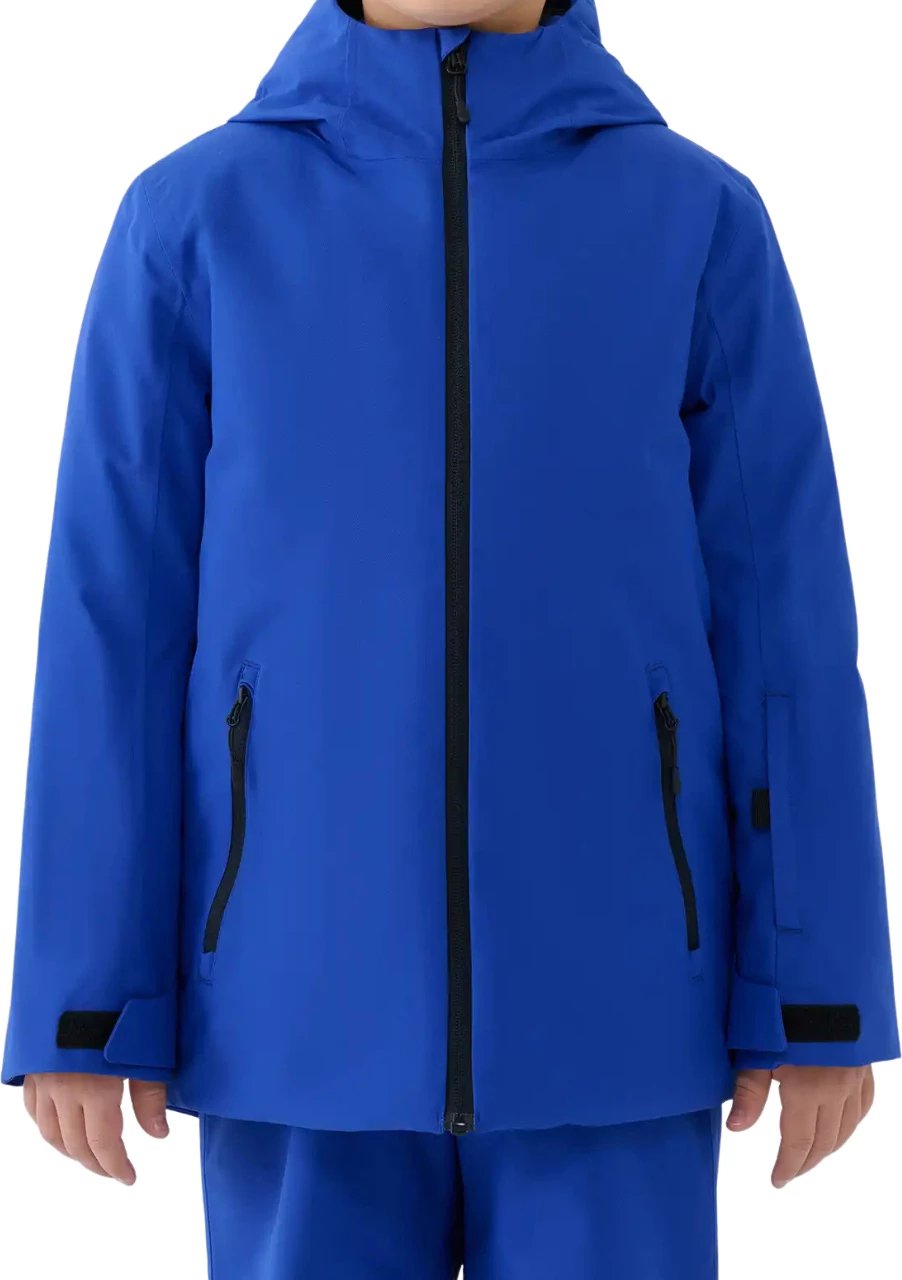 Jakne skijimi për djem 4F, kaltër