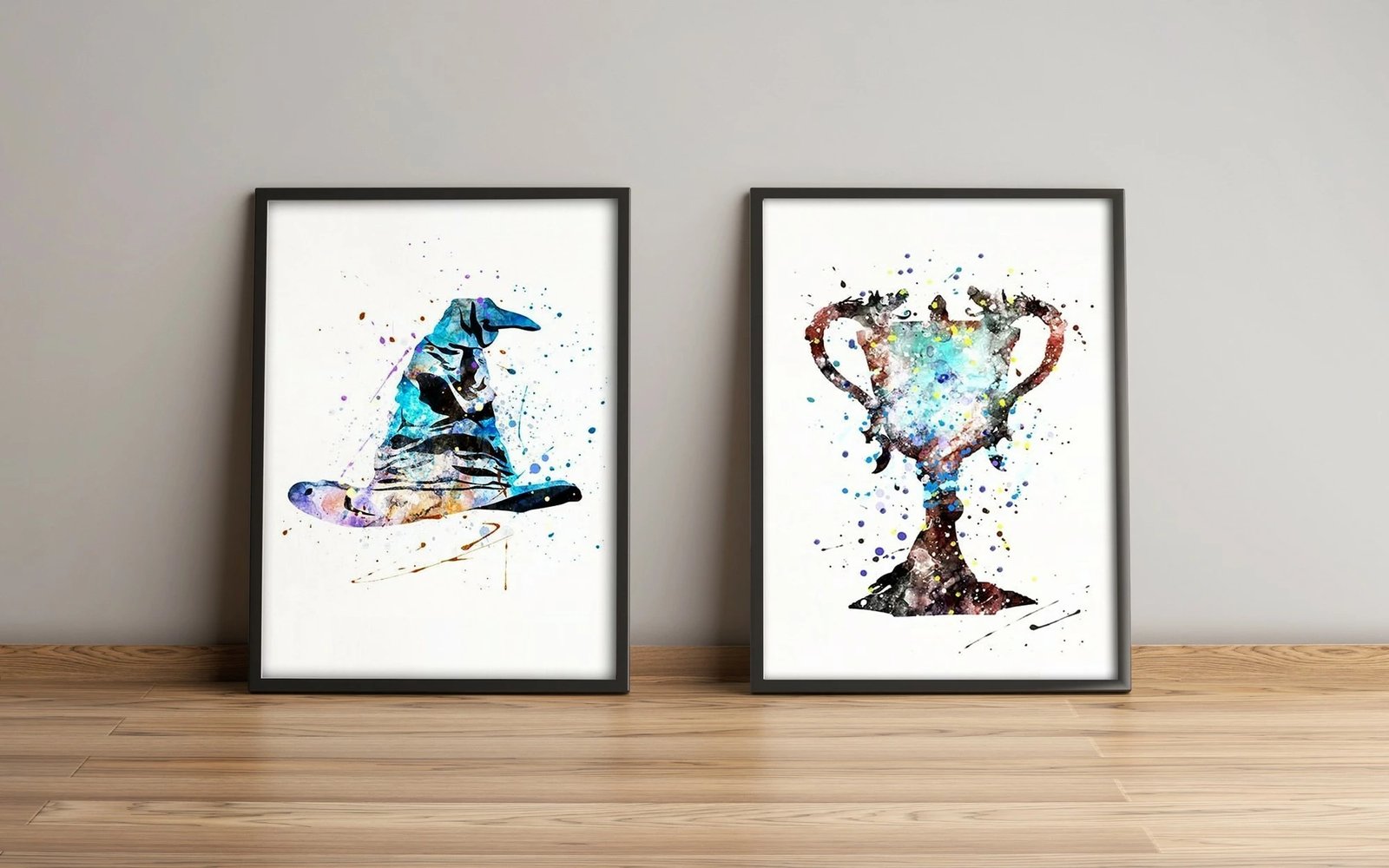 Pikturë dekorative me kornizë MDF (2 copë), Wallity, 2Pysct-014