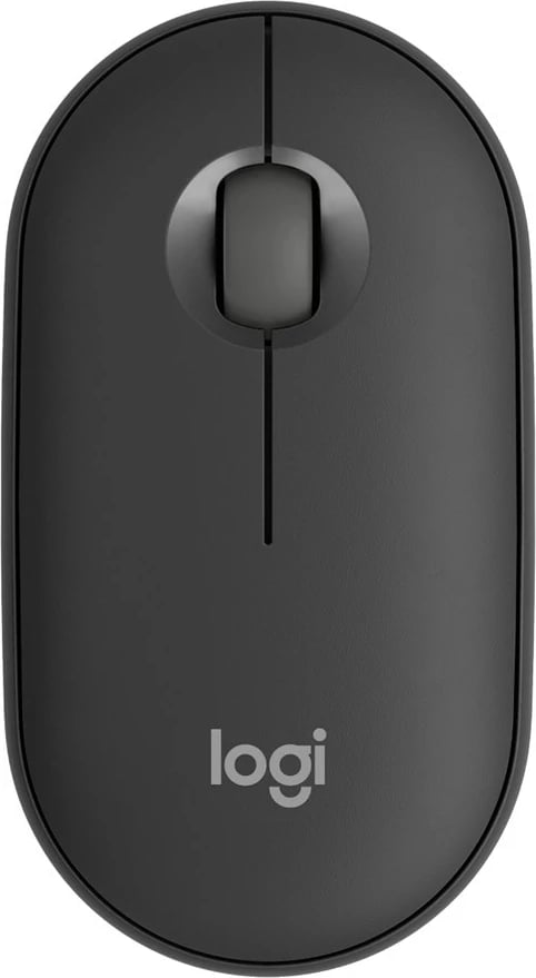 Maus Logitech 910-007015, pa kabllo, RF Wireless + Bluetooth, 4000 DPI, grafit