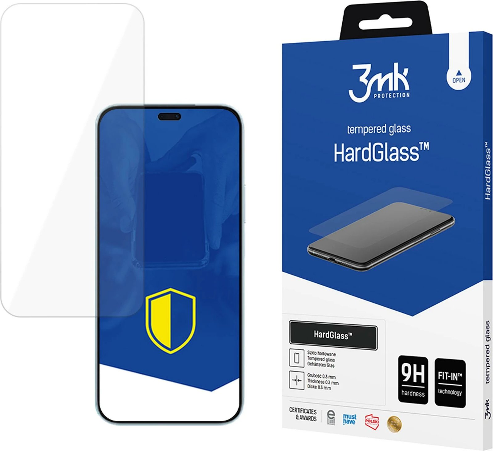 Xham i temperuar 3mk HardGlass për Honor 20, për celular