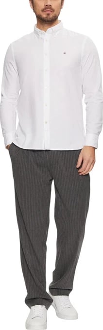 Këmishë Tommy Hilfiger meshkuj, e bardhë