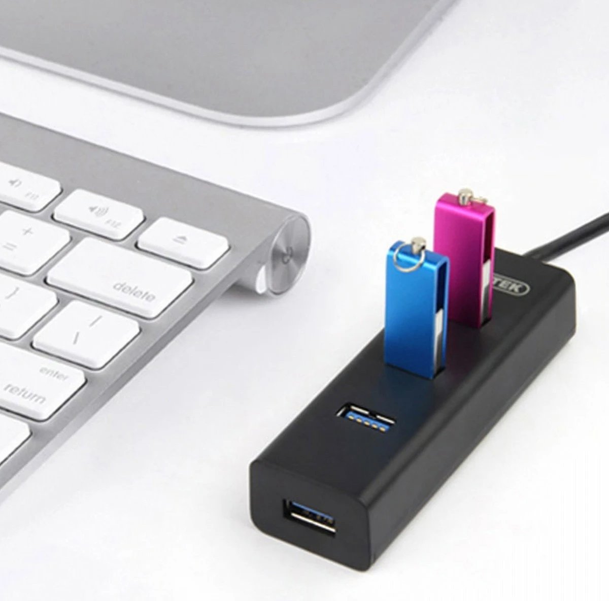 Hub USB 4x Unitek Y-3089, USB 3.0, i zi