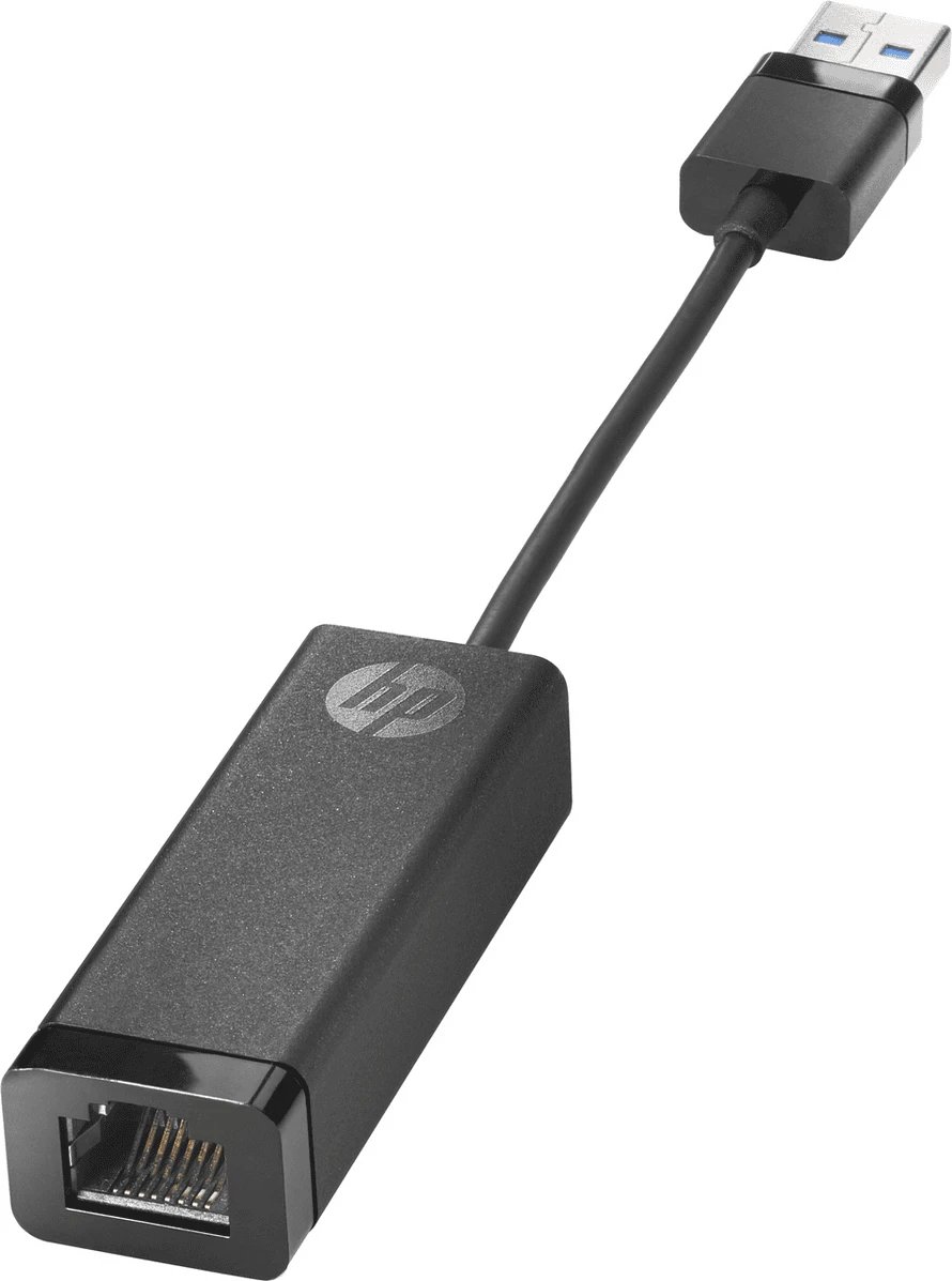 Adapter Ethernet HP 4Z7Z7AA USB-A në RJ-45, e zezë