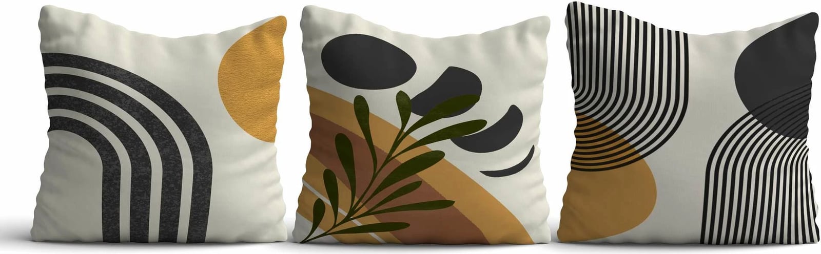 Set mbulesash për jastëkë, dizajn Aberto, Asr_plw25 - 53, 3 copë