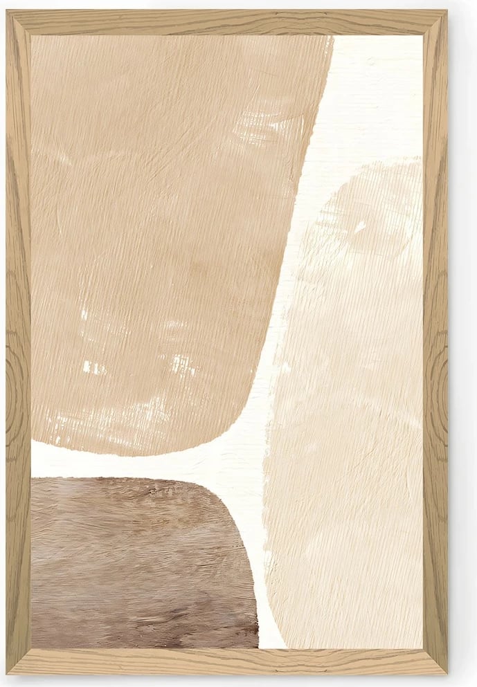 Pikturë dekorative murale Wallity, Tekhammdf137, shumëngjyrëshe, 33x48cm