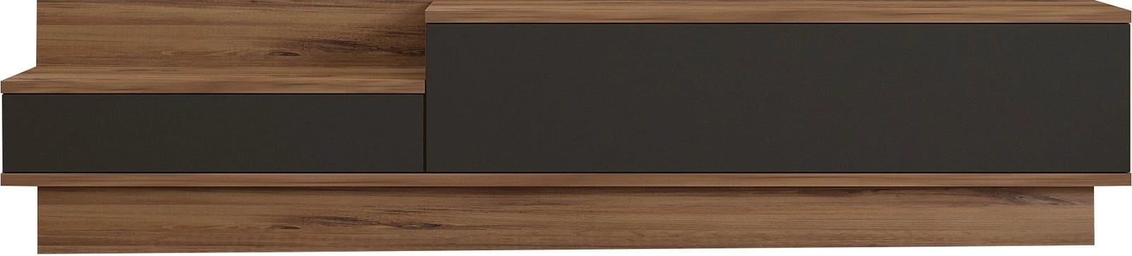 Komodë TV Hanah Home, Asır, ngjyrë pishë Atlantike dhe antracit