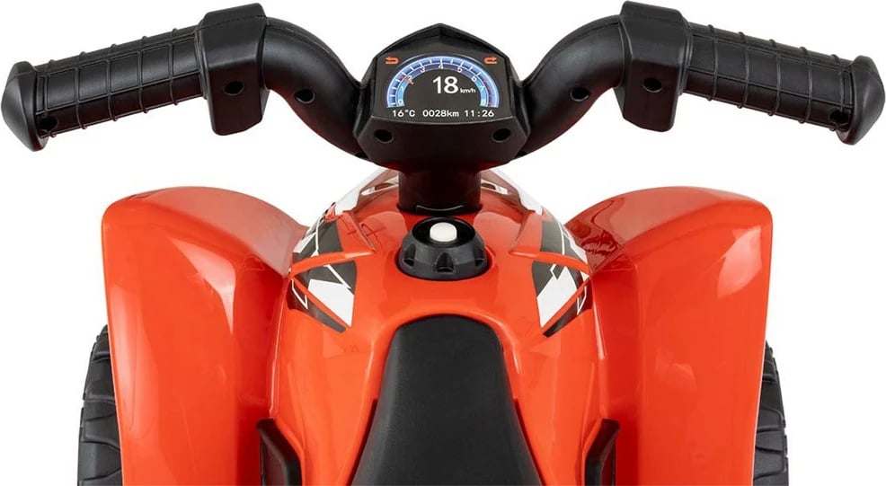 Katërçikël elektrik për fëmijë, Milly Mally Honda TRX 250X, 30W, bateri 6V 4.5Ah, shpejtësi 2.5–3 km/h, i kuq