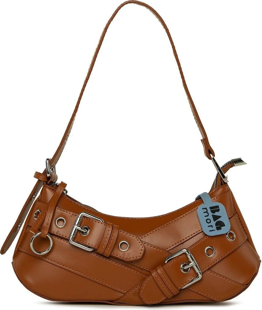 Çantë shpatulle Zoozie Bags, ngjyrë tan, M000008450