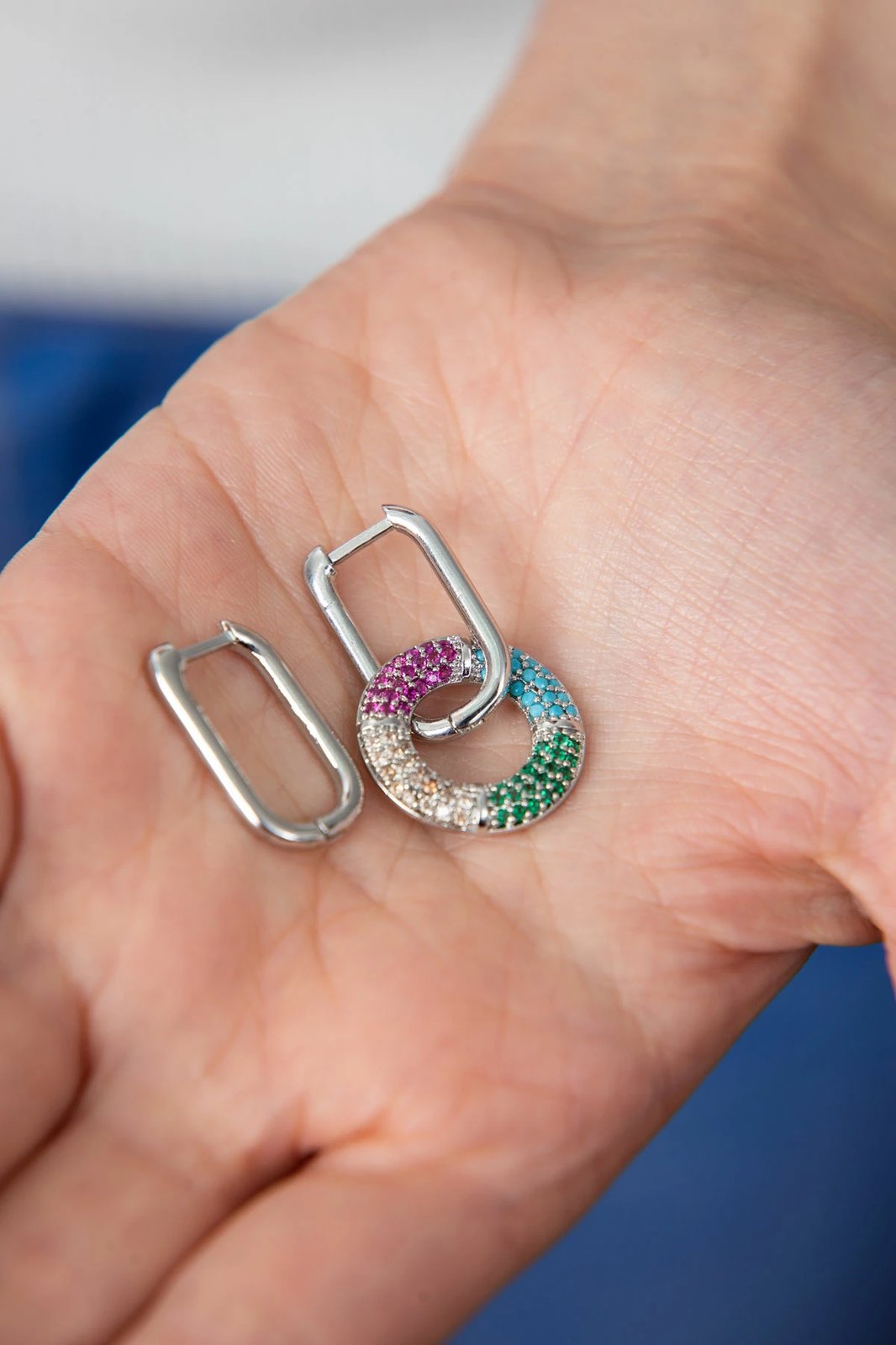 Vathë metalik Elika, shumëngjyrësh, CKP9236