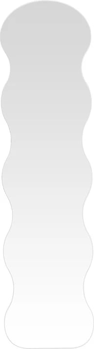 Pasqyrë dyshemeje Waven, ngjyrë e bardhë, 38x28x148cm