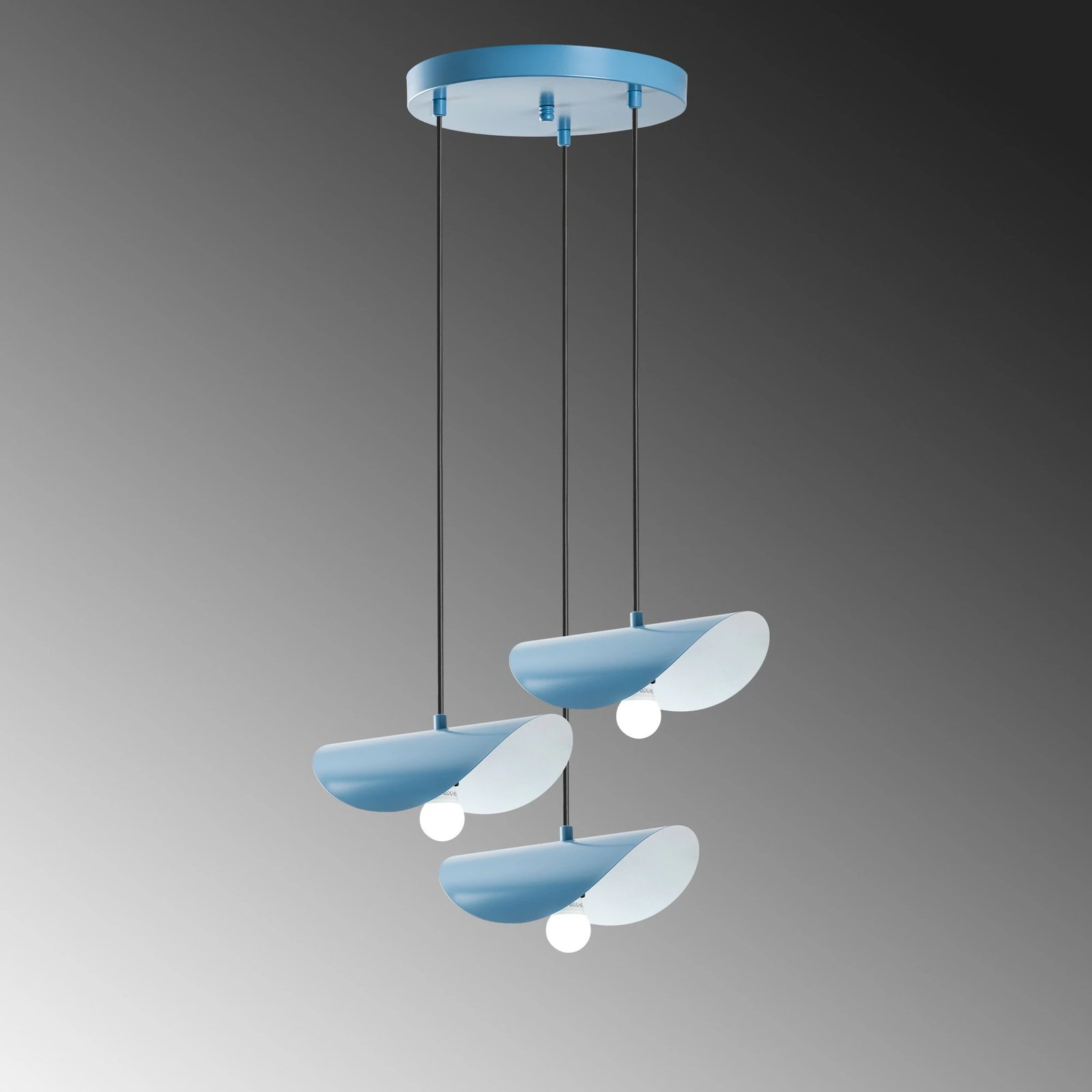 Llambë tavani Opviq, Eger - Mr - 964, ngjyrë kaltër e çelët