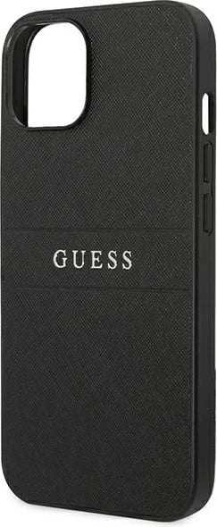 Mbështjellës Guess GUHCP14MPSASBBK për iPhone 14 Plus 6.7", Saffiano Strap, i zi Mbështjellës Guess GUHCP14MPSASBBK për iPhone 14 Plus 6.7", Saffiano Strap, i zi