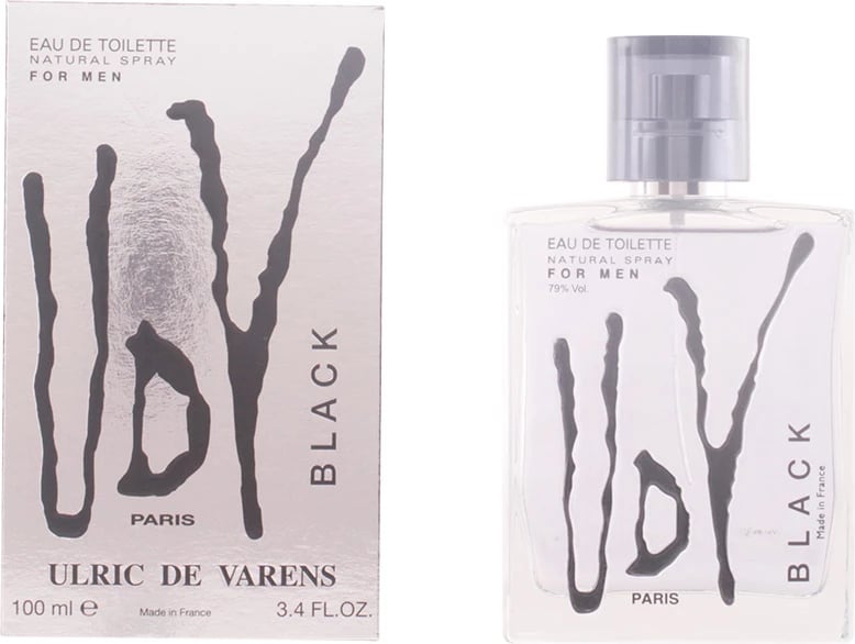 Eau de Toilette për meshkuj Ulric De Varens Black 100ml