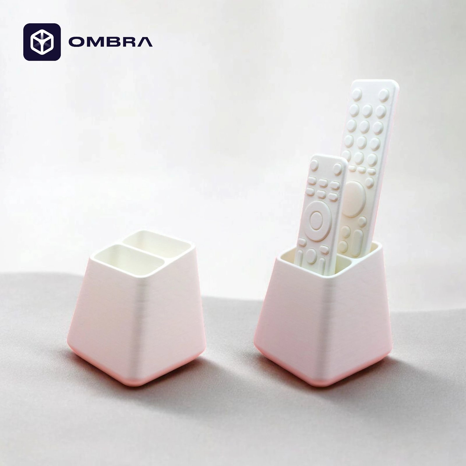 TV Remote Holder – Ergonomic Organizer - e bardhe