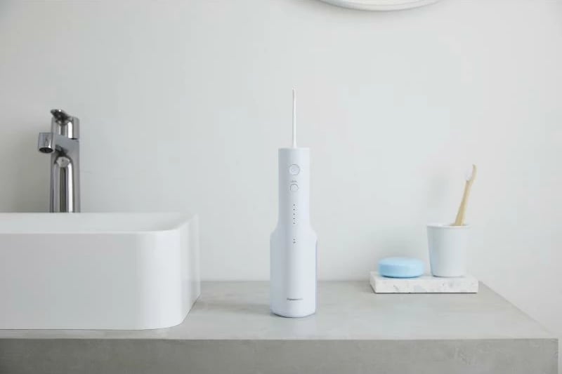 Irigator oral, Panasonic, EW-DJ26-A303, portativ, blu