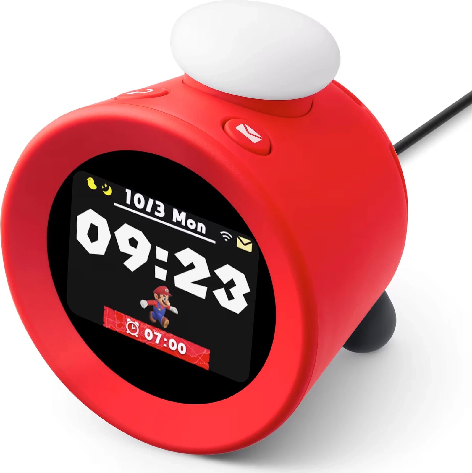 Orë alarmi Nintendo Alarmo, e kuqe