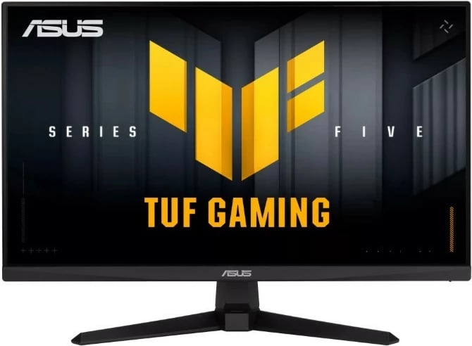 Monitor gaming, Asus, TUF Gaming VG259QM5A, 24.5" FHD 1080 Fast IPS 240Hz 0.3ms, 2x HDMI + DP, altoparlantë të integruara, e zezë