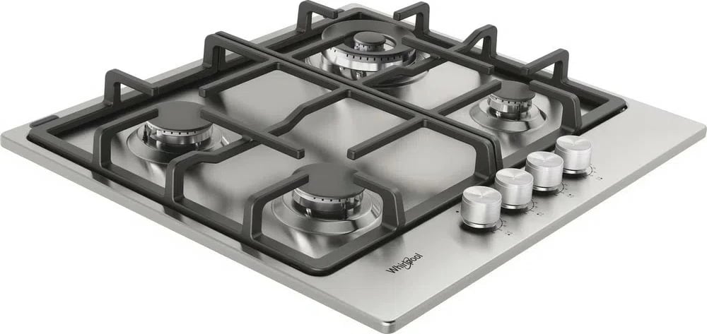 Sobë gazi Whirlpool TGML661IXR, 4 djegësa, inox