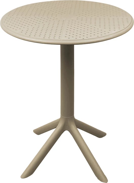 Tavolinë Merkon pp, ngjyrë kapuçino, D60x75cm