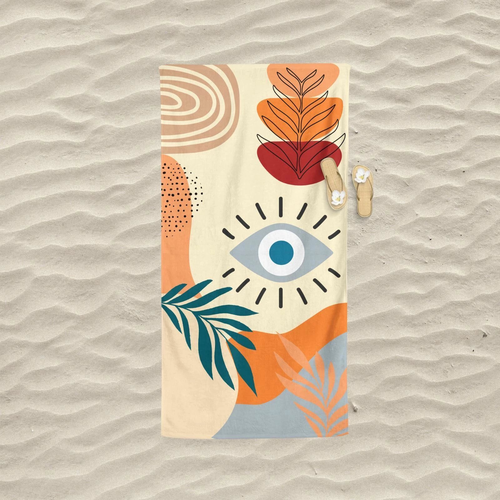 Peshqir plazhi Mijölnir Baskili, 75x150cm