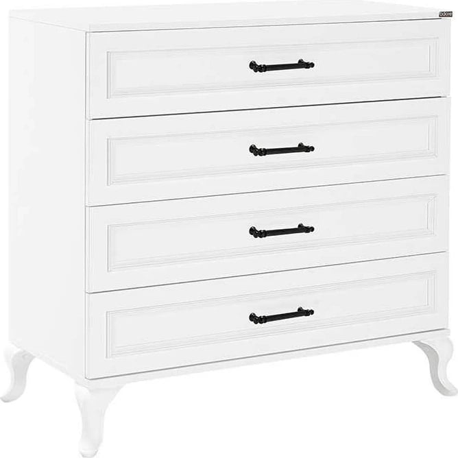 Komodë Hanah Home, Sfn-1004-Dd-1, e bardhë, 4 sirtarë