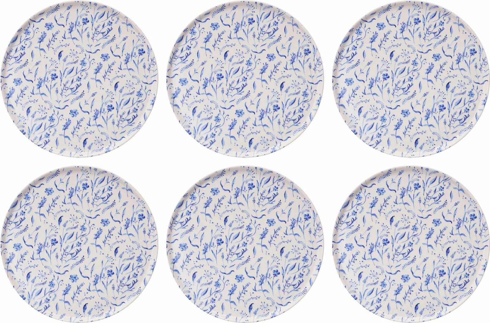 Set pjatash shërbimi (6 copë), Hermia Concept, Spring Garden