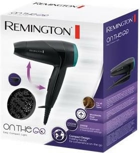Tharëse flokësh Remington D1500 On The Go, e zezë/det