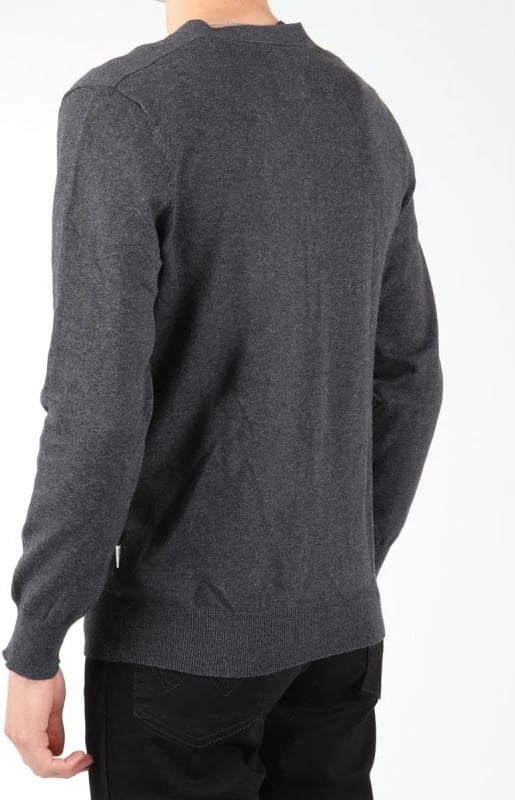 Xhemper për meshkuj Wrangler, gri e errët