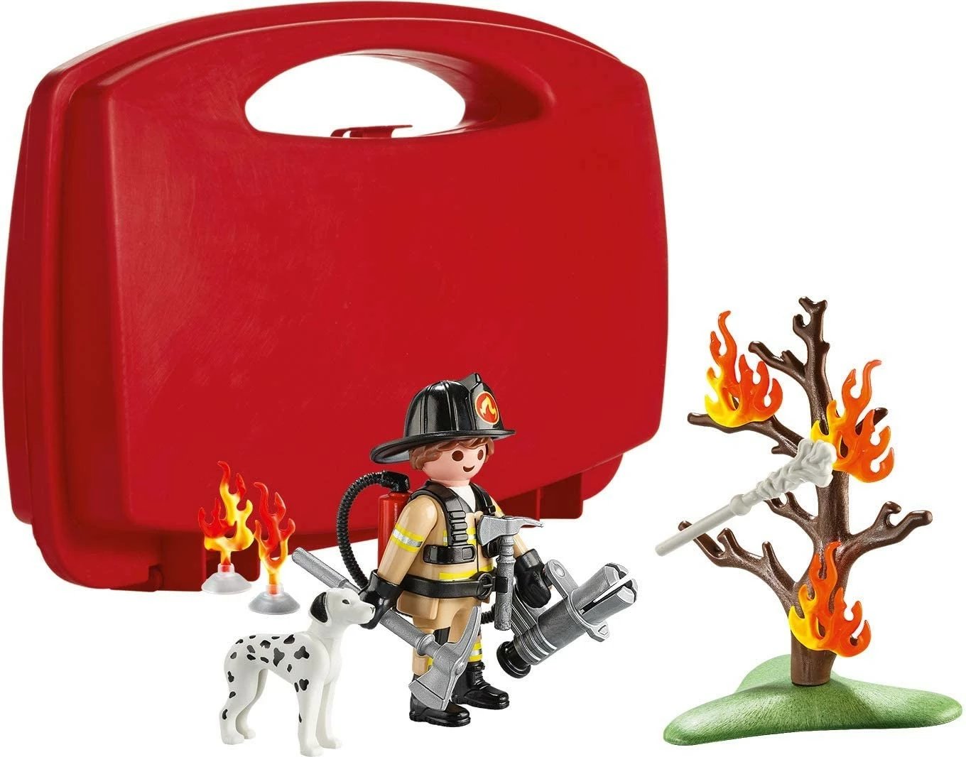 Set lodrash Playmobil City Action 70310 Firefighter Toolbox, 24 pjesë
