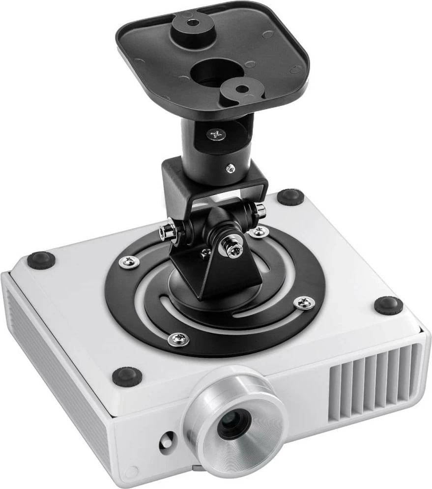 Mbajtës projektori Techly 022403, 10kg, 22cm, i zi