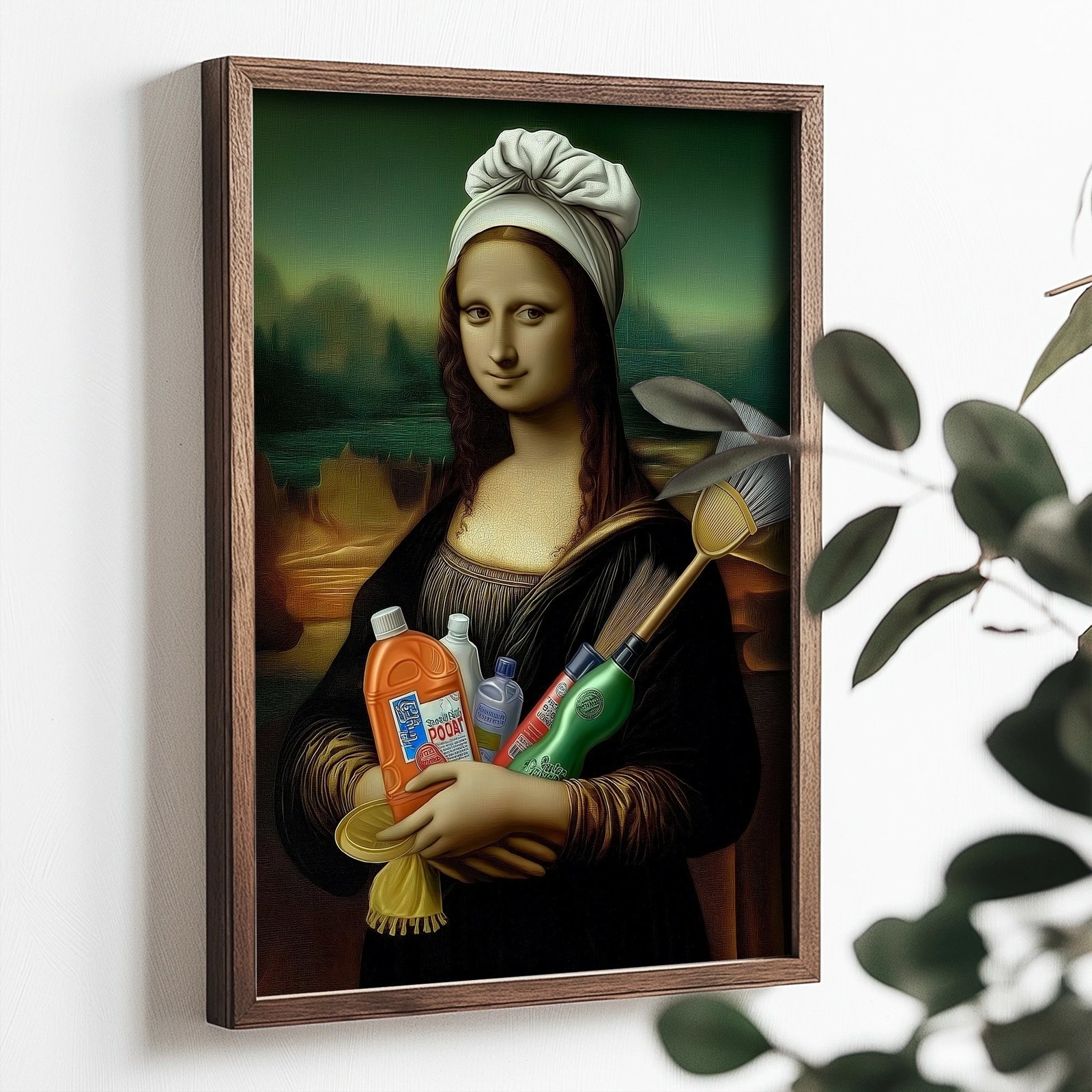 Pikturë dekorative me kornizë MDF, shumëngjyrëshe, TUN041-L