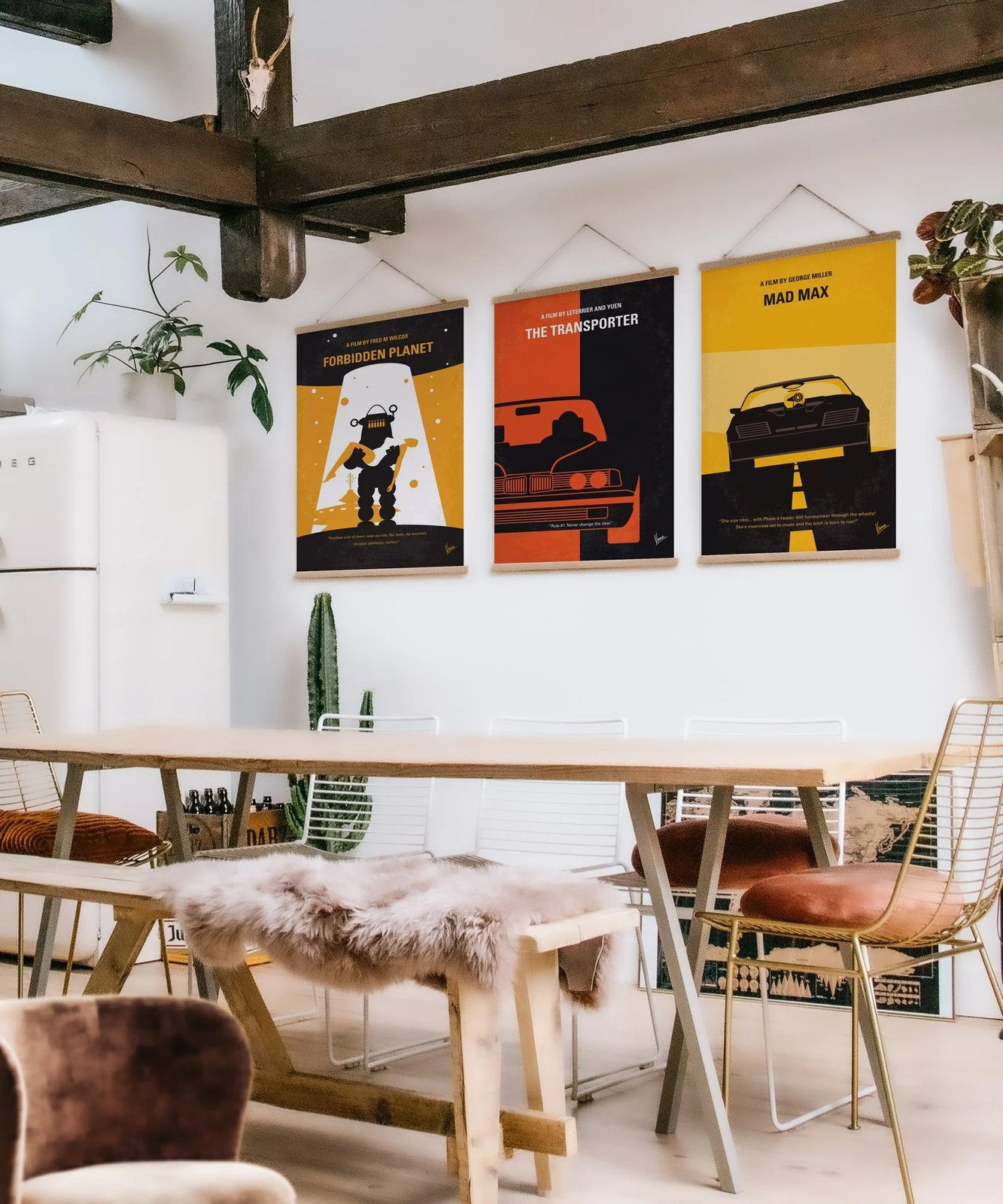 Pikturë dekorative me kornizë (3 copë), Wallity, SRG34