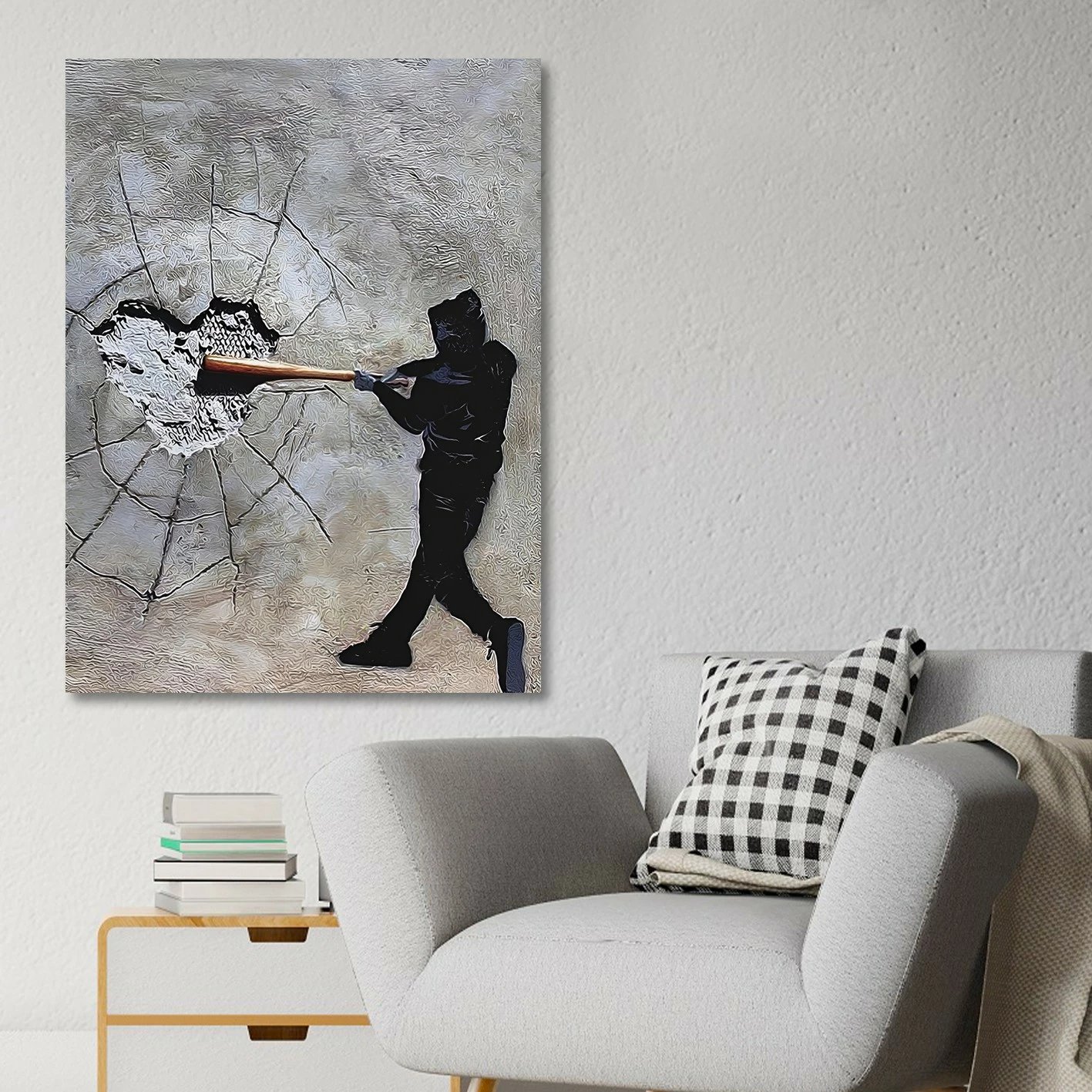 Pikturë dekorative në kanavacë, shumëngjyrëshe, Wallity KNV4562_70100, 70x100cm